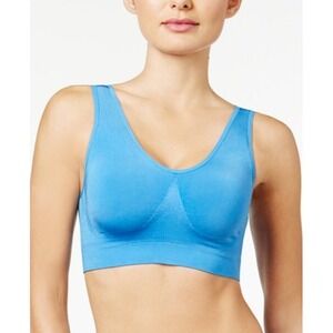 NWT Wacoal B-Smooth Bralette Bra 835275 Blue 32 99600